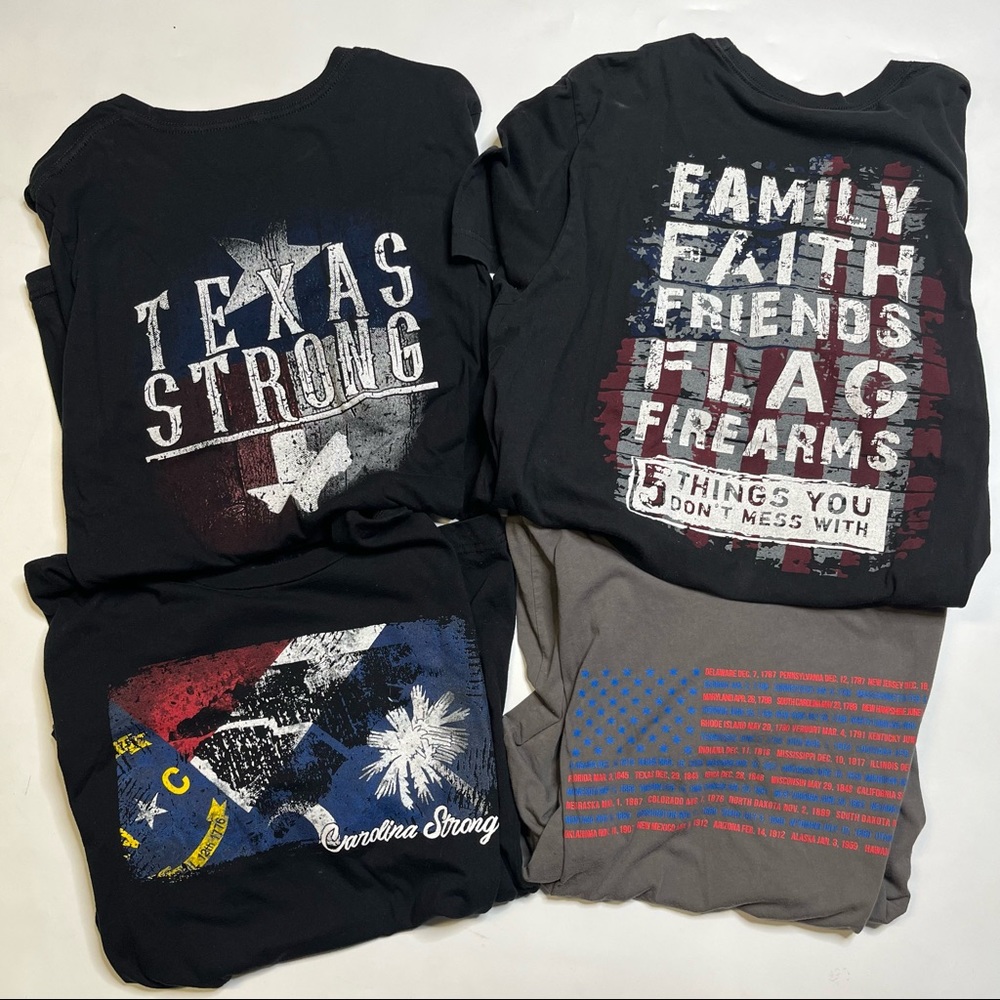 Bundle of Nine Line Apparel Tees